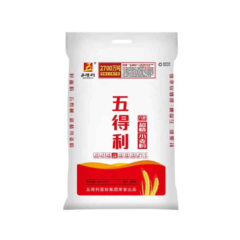 五得利六星面粉